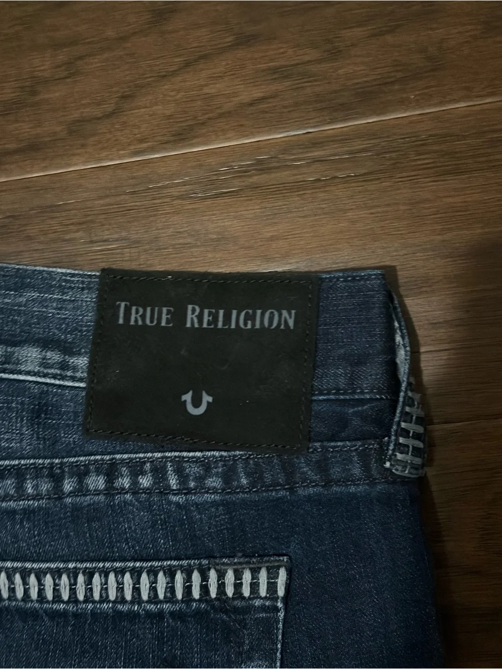 Mens True Religion Geno Thick Stitch Size 38